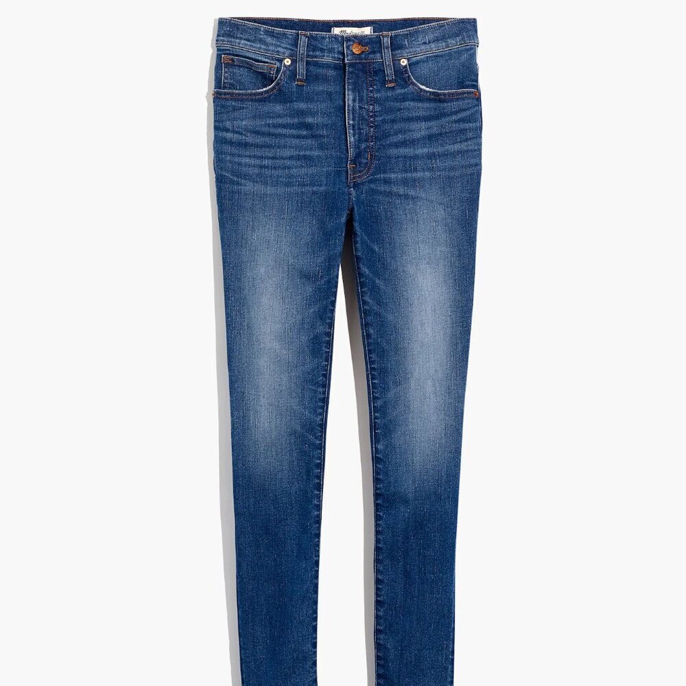 Madewell Jeans Size 37P Mid Rise Skinny NWT‎